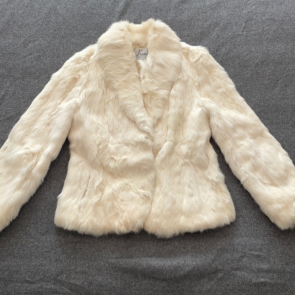 Vintage Kamal Real Fur Coat